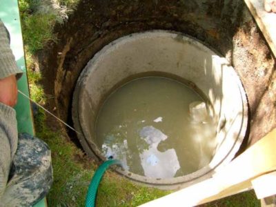 Септик быстро заполняется водой, что делать